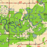 United States Geological Survey New London, WI (1956, 48000-Scale) digital map
