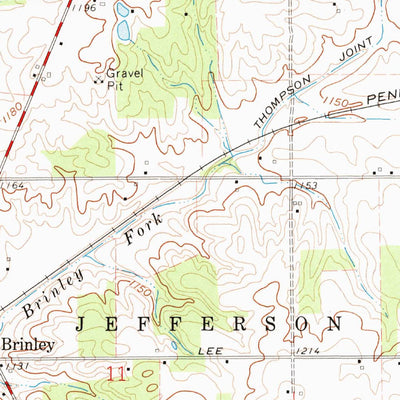 United States Geological Survey New Madison, OH (1960, 24000-Scale) digital map