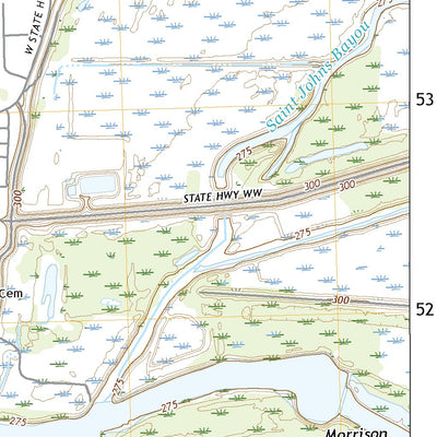 United States Geological Survey New Madrid, MO (2021, 24000-Scale) digital map