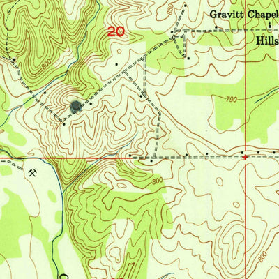 United States Geological Survey New Market, AL-TN (1951, 24000-Scale) digital map