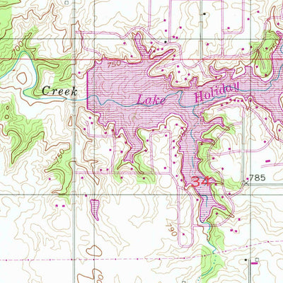 United States Geological Survey New Market, IN (1956, 24000-Scale) digital map