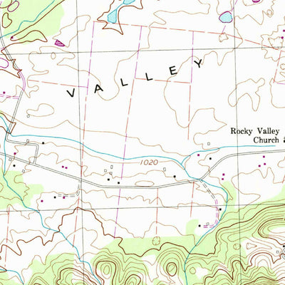 United States Geological Survey New Market, TN (1961, 24000-Scale) digital map