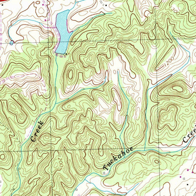 United States Geological Survey New Market, TN (1961, 24000-Scale) digital map