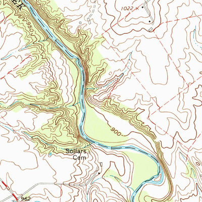 United States Geological Survey New Martinsburg, OH (1960, 24000-Scale) digital map