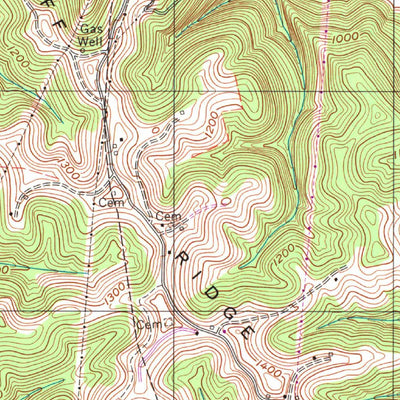 United States Geological Survey New Martinsville, WV-OH (1994, 24000-Scale) digital map