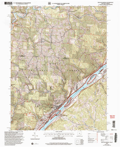 United States Geological Survey New Matamoras, OH-WV (2002, 24000-Scale) digital map