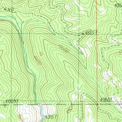 United States Geological Survey New Meadows, ID (1986, 24000-Scale) digital map