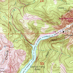 United States Geological Survey New Melones Dam, CA (1962, 24000-Scale) digital map