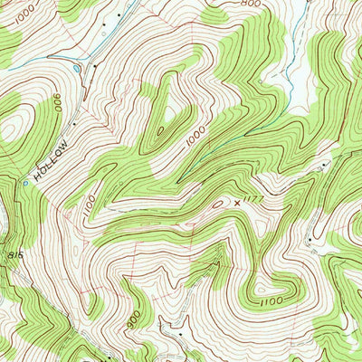 United States Geological Survey New Middleton, TN (1958, 24000-Scale) digital map