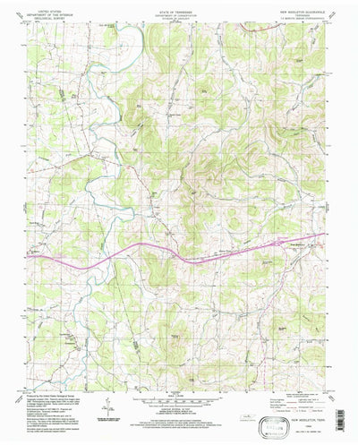 United States Geological Survey New Middleton, TN (1994, 24000-Scale) digital map