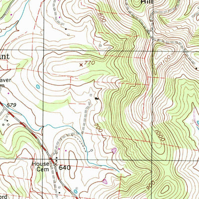 United States Geological Survey New Middleton, TN (1994, 24000-Scale) digital map