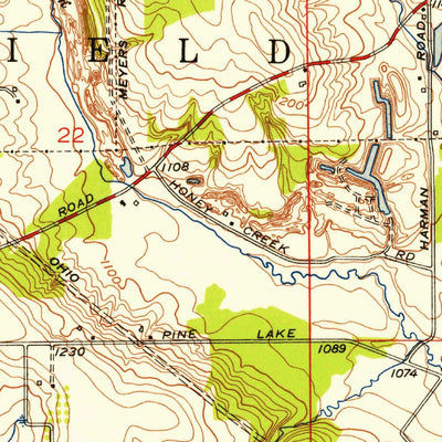 United States Geological Survey New Middletown, OH-PA (1951, 24000-Scale) digital map