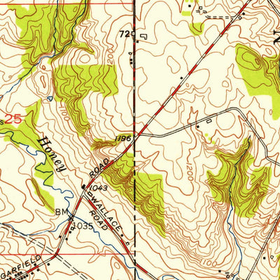 United States Geological Survey New Middletown, OH-PA (1951, 24000-Scale) digital map