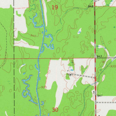 United States Geological Survey New Miner, WI (1969, 24000-Scale) digital map