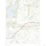 United States Geological Survey New Moorefield, OH (2023, 24000-Scale) digital map