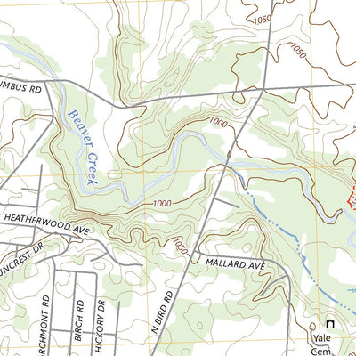 United States Geological Survey New Moorefield, OH (2023, 24000-Scale) digital map