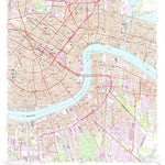 United States Geological Survey New Orleans East, LA (1966, 24000-Scale) digital map