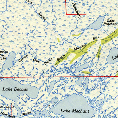 United States Geological Survey New Orleans, LA (1945, 250000-Scale) digital map