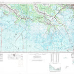 United States Geological Survey New Orleans, LA (1963, 250000-Scale) digital map