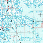 United States Geological Survey New Orleans, LA (1963, 250000-Scale) digital map
