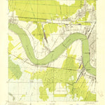 United States Geological Survey New Orleans West, LA (1932, 31680-Scale) digital map
