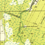 United States Geological Survey New Orleans West, LA (1932, 31680-Scale) digital map