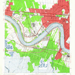 United States Geological Survey New Orleans West, LA (1951, 24000-Scale) digital map