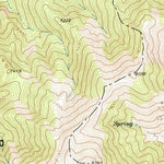 United States Geological Survey New Pass Peak, NV (1969, 24000-Scale) digital map