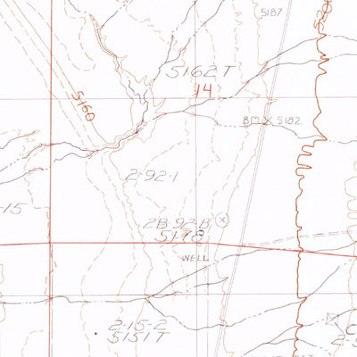 United States Geological Survey New Pass Well, NV (1990, 24000-Scale) digital map
