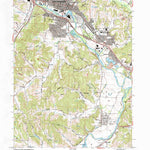 United States Geological Survey New Philadelphia, OH (1993, 24000-Scale) digital map
