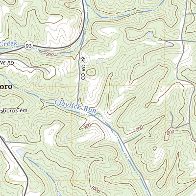United States Geological Survey New Plymouth, OH (2023, 24000-Scale) digital map