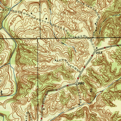 United States Geological Survey New Point, IN (1946, 24000-Scale) digital map