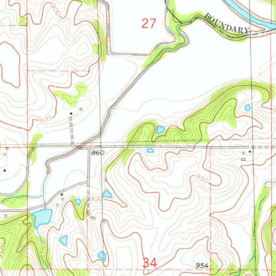 United States Geological Survey New Point, MO (1981, 24000-Scale) digital map