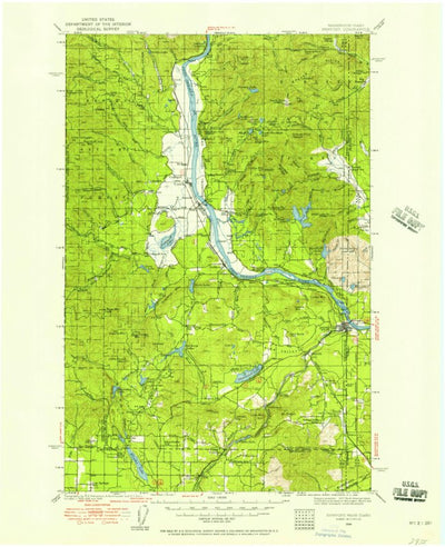 United States Geological Survey New Port, WA-ID (1936, 125000-Scale) digital map