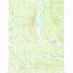 United States Geological Survey New Portland, ME (1989, 24000-Scale) digital map