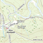United States Geological Survey New Portland, ME (2021, 24000-Scale) digital map