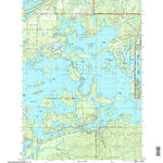 United States Geological Survey New Post, WI (2005, 24000-Scale) digital map