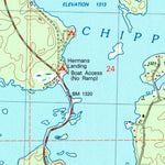 United States Geological Survey New Post, WI (2005, 24000-Scale) digital map