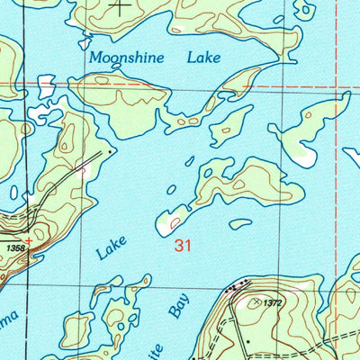 United States Geological Survey New Post, WI (2005, 24000-Scale) digital map
