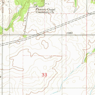 United States Geological Survey New Providence, IA (1979, 24000-Scale) digital map