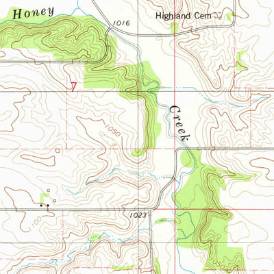 United States Geological Survey New Providence, IA (1979, 24000-Scale) digital map