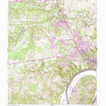 United States Geological Survey New Providence, TN (1957, 24000-Scale) digital map