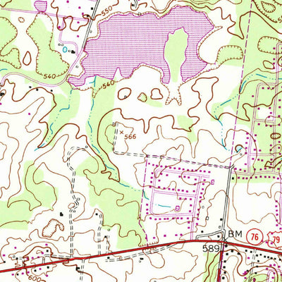 United States Geological Survey New Providence, TN (1957, 24000-Scale) digital map
