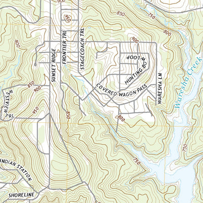 United States Geological Survey New Prue, OK (2022, 24000-Scale) digital map