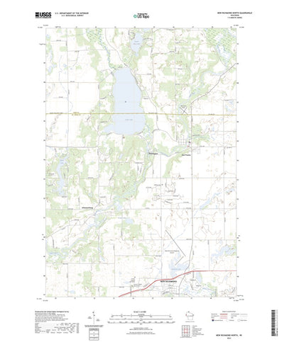 United States Geological Survey New Richmond North, WI (2023, 24000-Scale) digital map