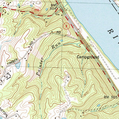 United States Geological Survey New Richmond, OH-KY (1981, 24000-Scale) digital map
