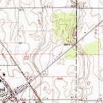 United States Geological Survey New Riegel, OH (1960, 24000-Scale) digital map
