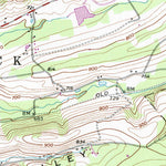 United States Geological Survey New Ringgold, PA (1992, 24000-Scale) digital map