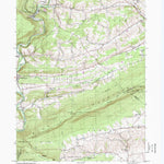 United States Geological Survey New Ringgold, PA (1997, 24000-Scale) digital map