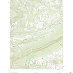 United States Geological Survey New Ringgold, PA (2023, 24000-Scale) digital map